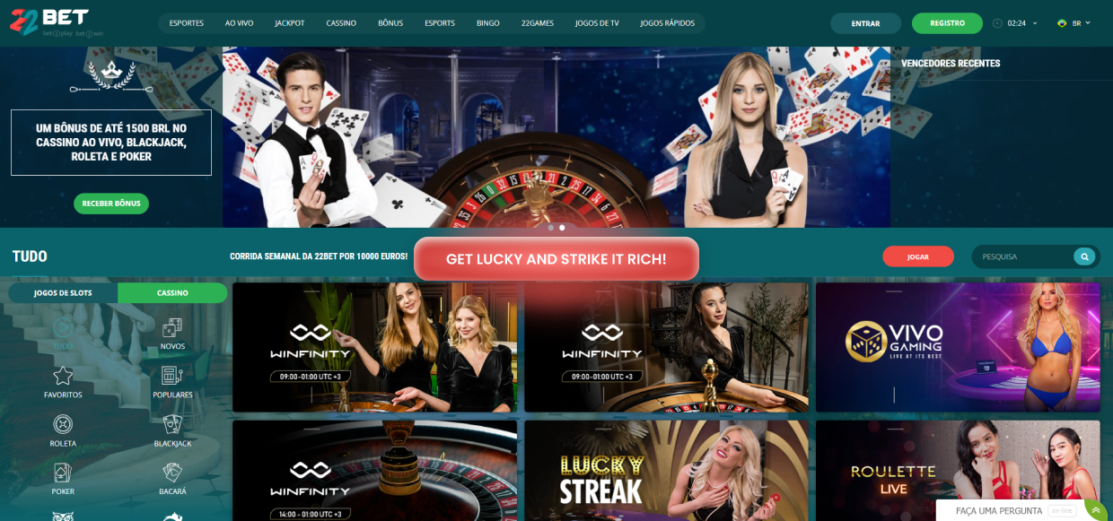 22bet Casino Slots