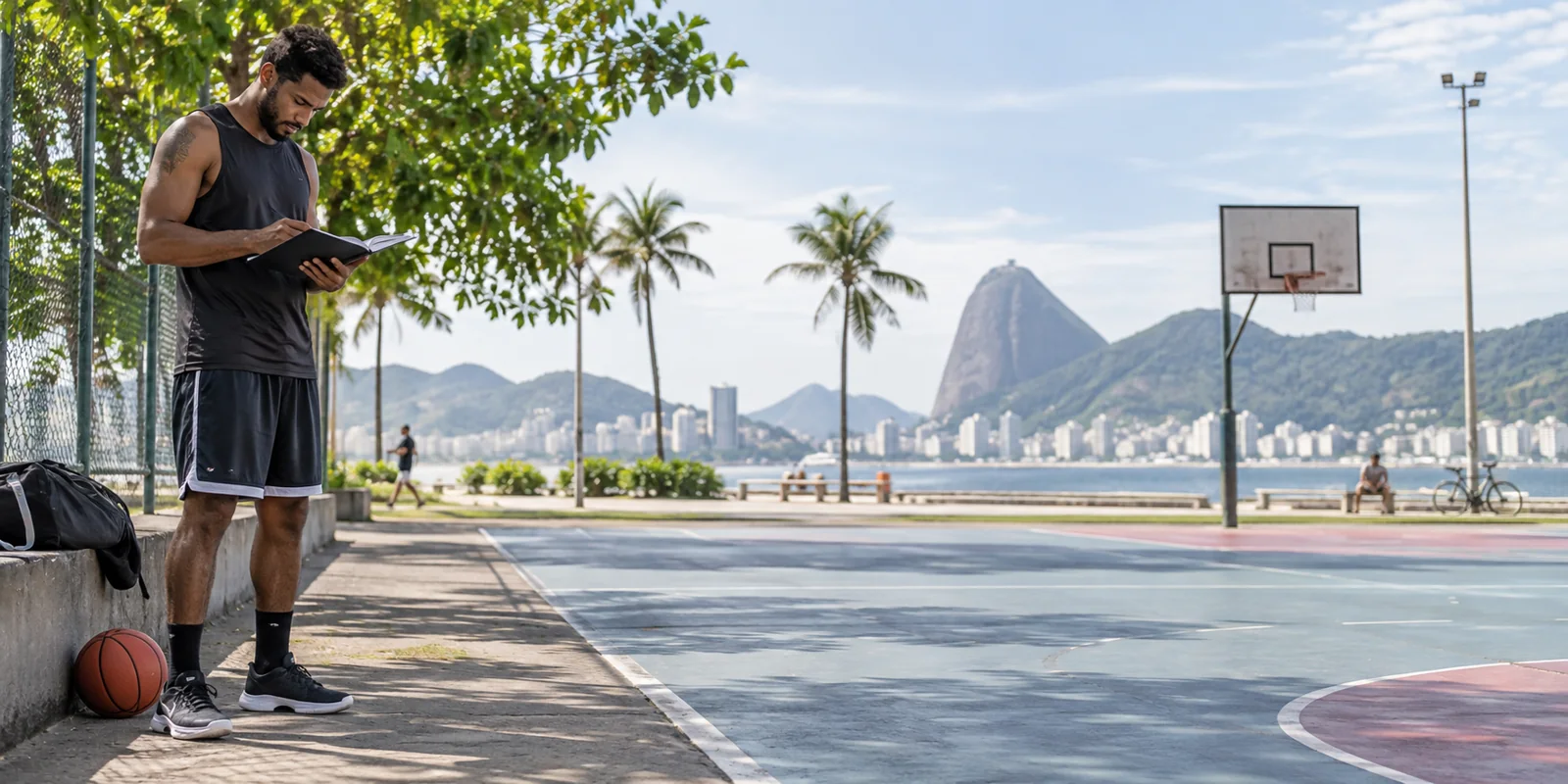 Cena ilustrativa com pessoa adulta fictícia no Brasil